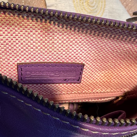 Dooney & Bourke Purple Crossbody Bag - Picture 10 of 15